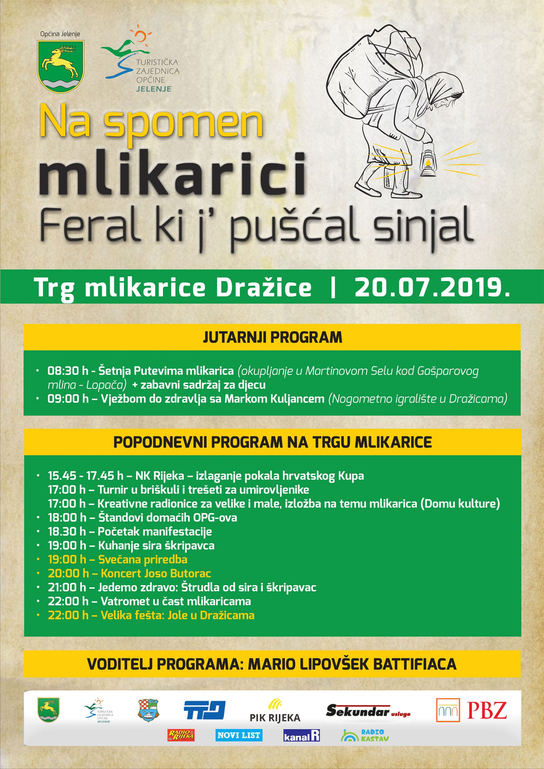 Plakat Mlikarica 2019